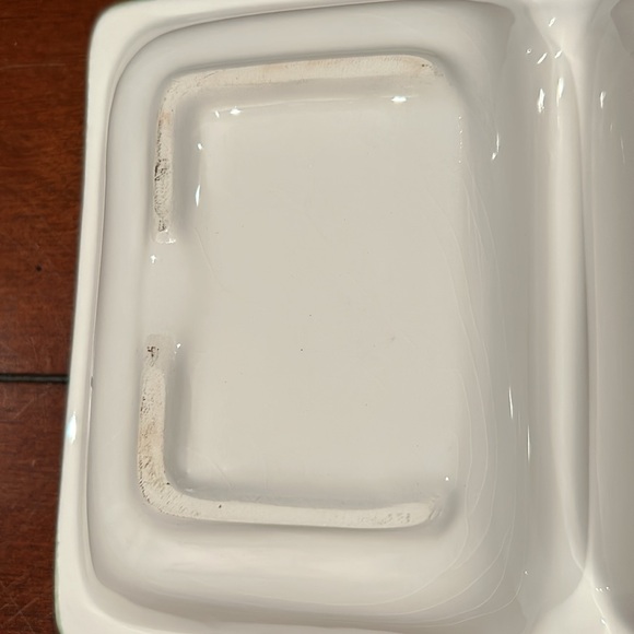 Sango Sweet Shoppe 4 Part Relish Tray Candy Dish Ceramic Sue Zipkin Holiday NEW - Picture 7 of 12